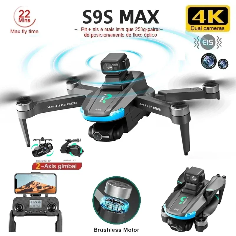 Drone Racing Camera - Drone MINI S9S MAX Baru 4K