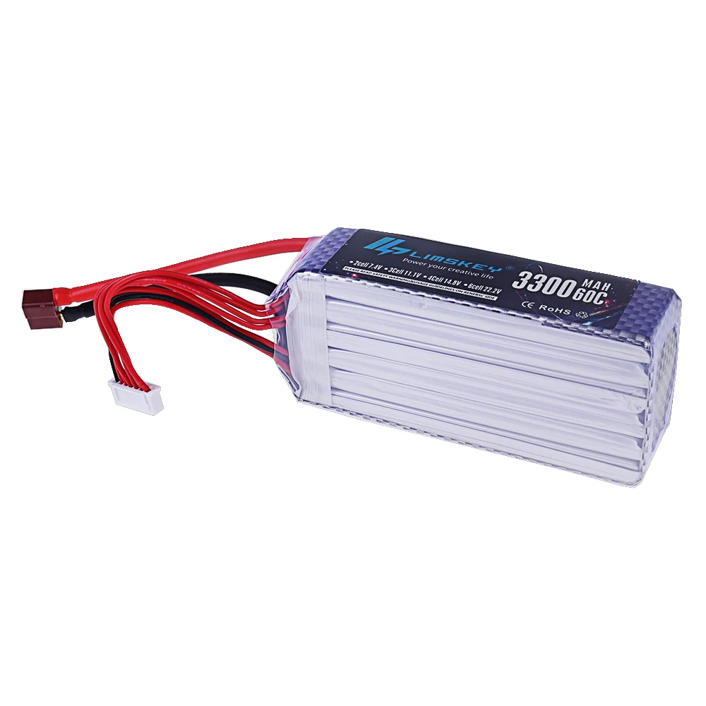 Baterai Lipo 3300mah 22.2V 60C - Drone Racing Battery ulasan dan harga