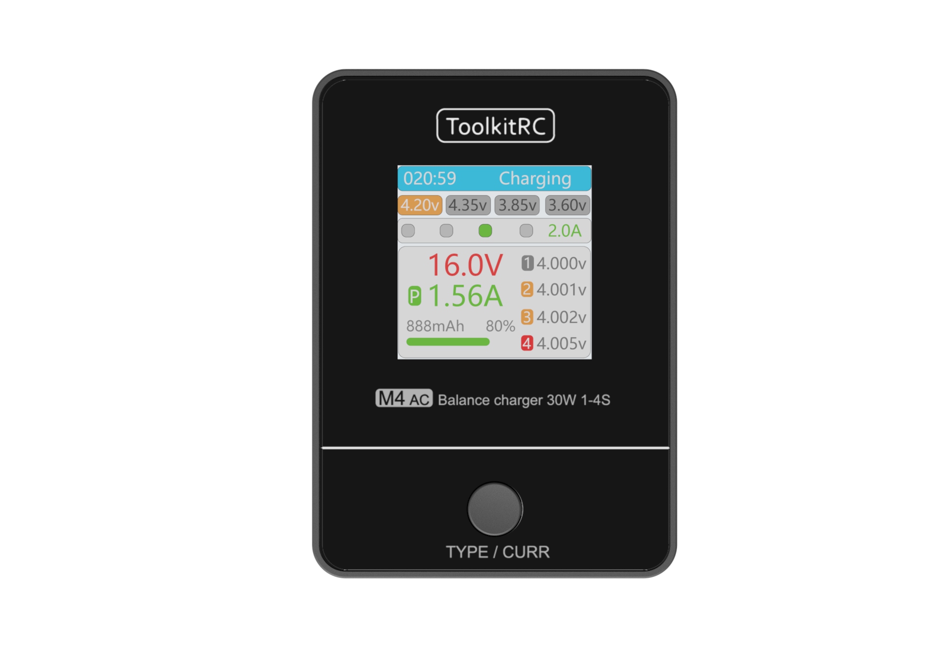 ToolkitRC M4AC 30W LiPO LiFE L - Drone Racing Charger ulasan dan harga